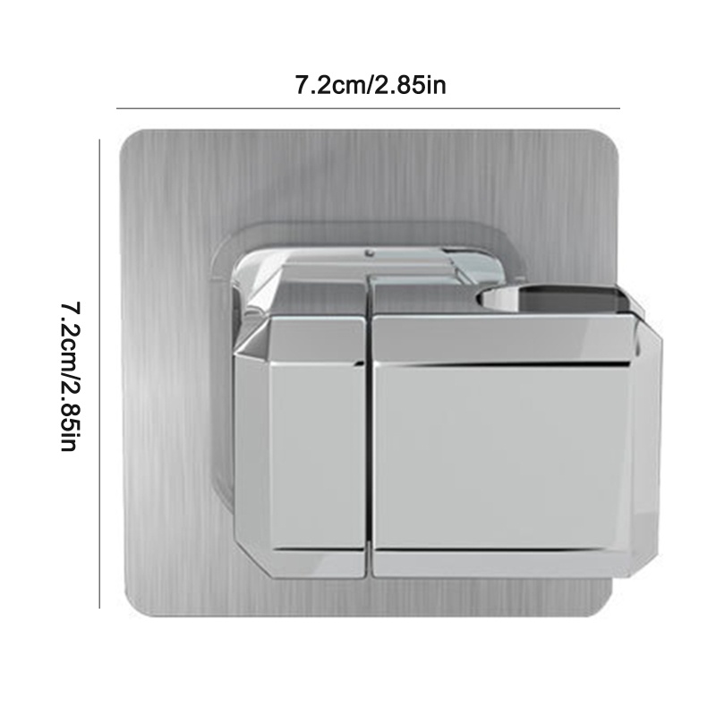 Giá Đỡ Vòi Hoa Sen Gắn Tường Tự Dính Thông Dụng 90° Dụng Cụ Điều Chỉnh Tùy Ý Tiện Dụng