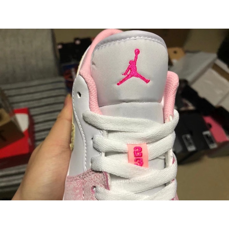 giày Jordan 1 JD1 hồng kem - bản cao cấp