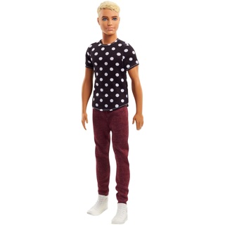 Búp bê Ken Barbie Fashionista DWK44 14 - Bổ sung cho bộ sưu tập Barbie Yoga có khớp Made to Move