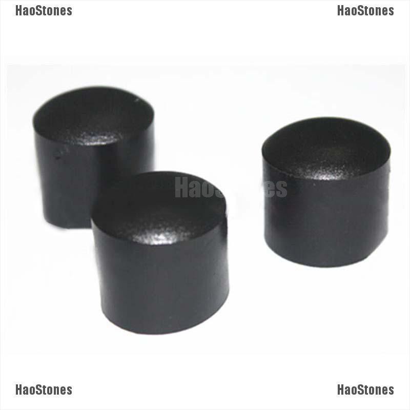 Bộ 4 vỏ bọc bảo vệ chân bàn ghế/đồ nội thất bằng cao su màu đen