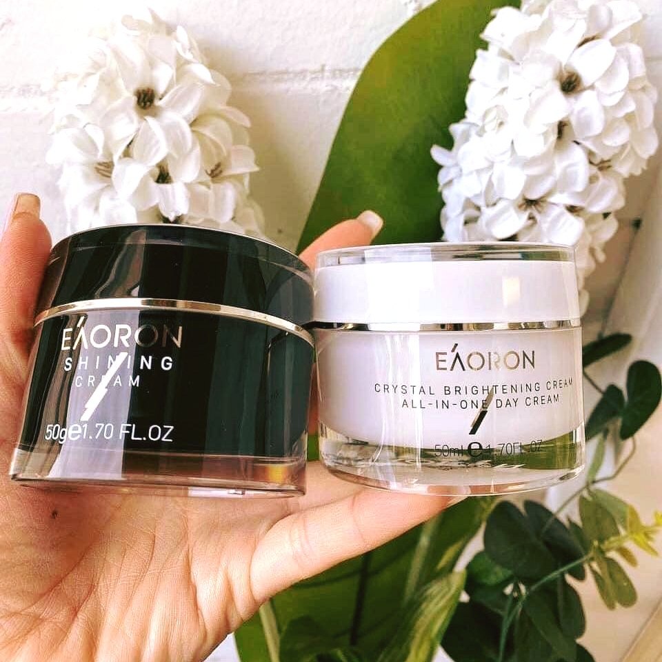 Kem Dưỡng Da Ban Ngày Và Đêm Eaoron - Crystal White Brightening &amp; Shining Cream - 50g