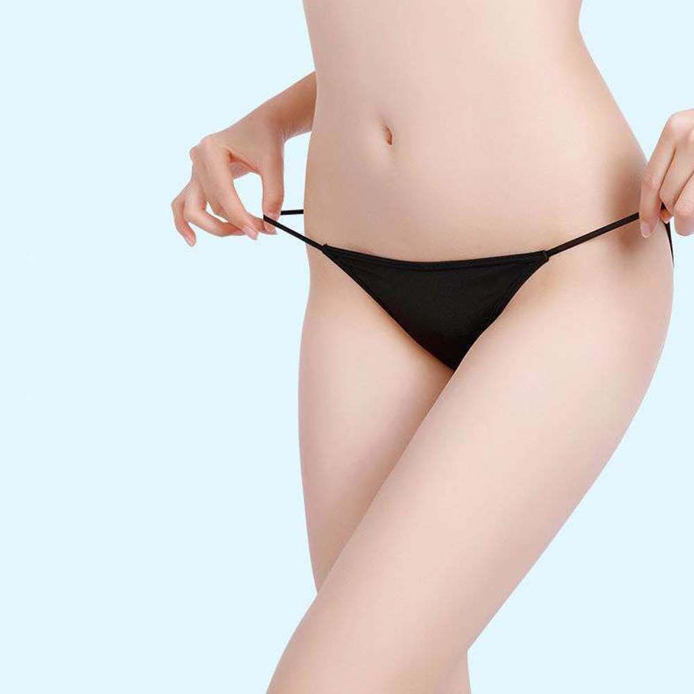 Quần Lót Cotton Lụa Lạnh Không Đường May Lưng Thấp Nhiều Màu Quyến Rũ Cho Nữ