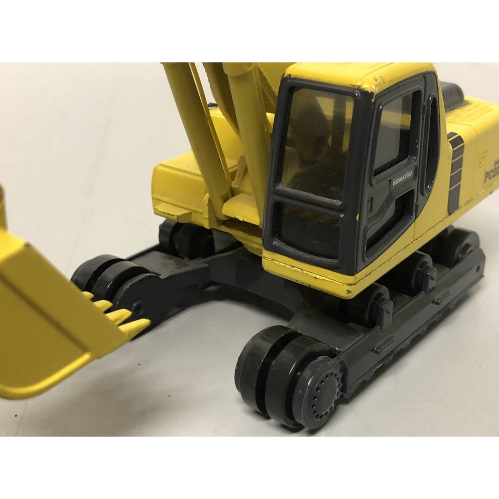Máy đào bánh xích Komatsu PC200-6 Avance K004 POWER SHOVEL 1/43 Scale - Made in Japan Chính hãng năm 1995