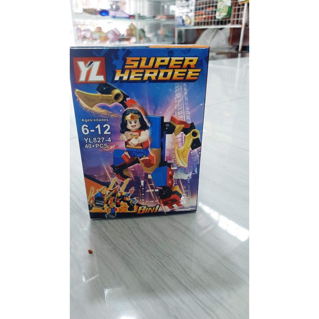 BỘ LẮP RÁP LEOGO SIÊU ANH HÙNG SUPER HERO YL827