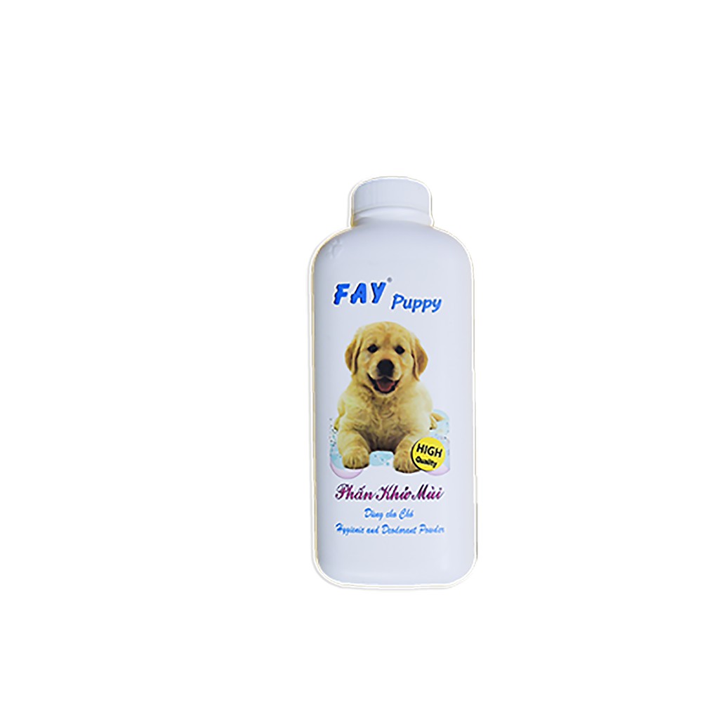 Phấn Khử Mùi Fay Puppy- 120g vệ sinh cho chó con, chó bệnh