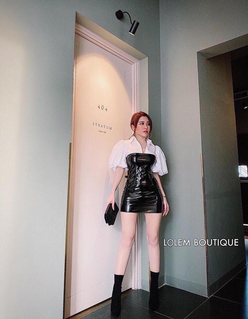 Body tay phồng phối da