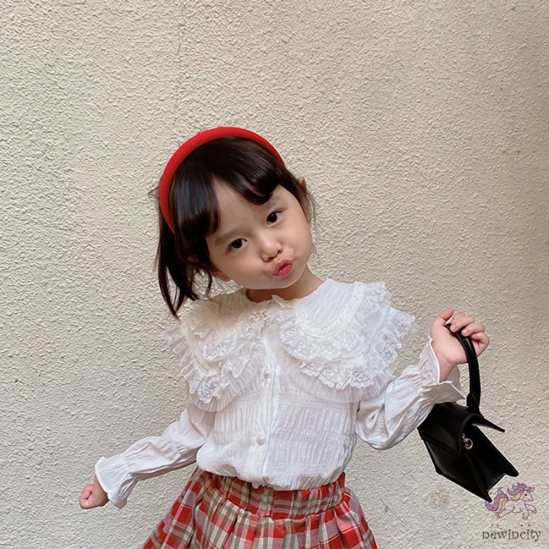 Áo tay dài kiểu Hàn Quốc thời trang xuân thu cho bé gái