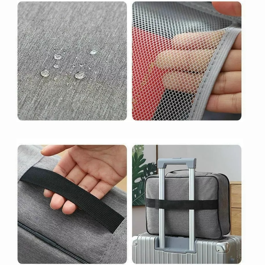 Túi xách du lịch đa năng đựng đồ dùng, tài liệu và giấy tờ nhiều ngăn chống thấm nước