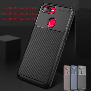 Ốp điện thoại chống sốc chất lượng cao thiết kế thời trang cho OPPO Realme C1 C2 C3