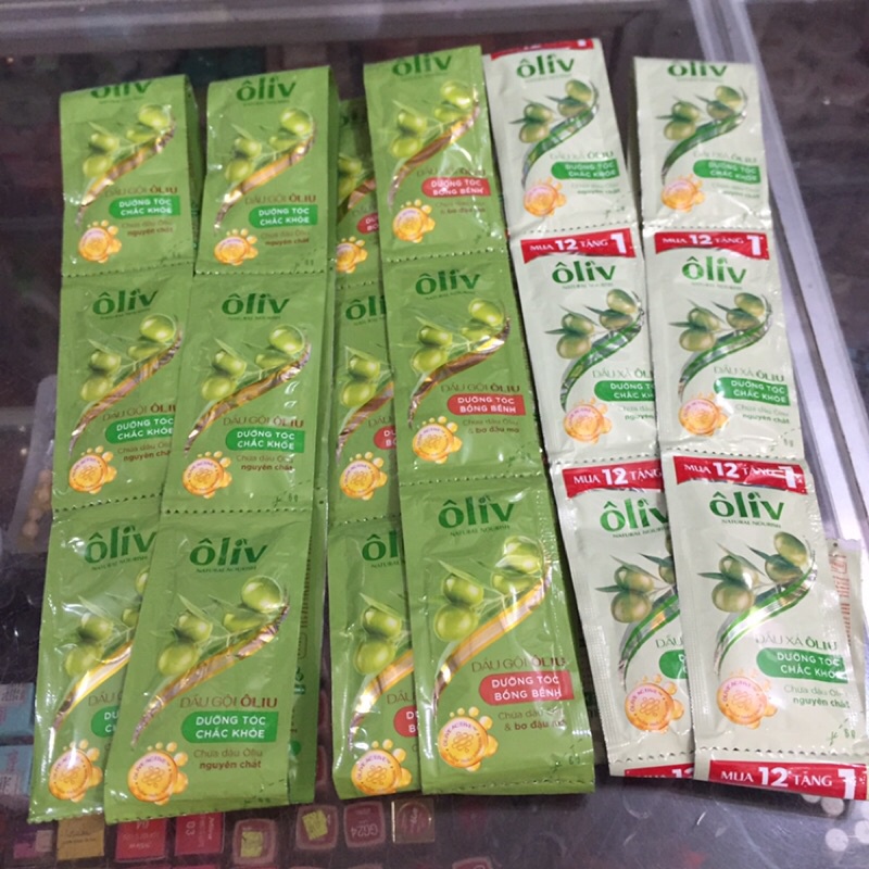 Dầu gội, xả Ôliv dây 12 gói