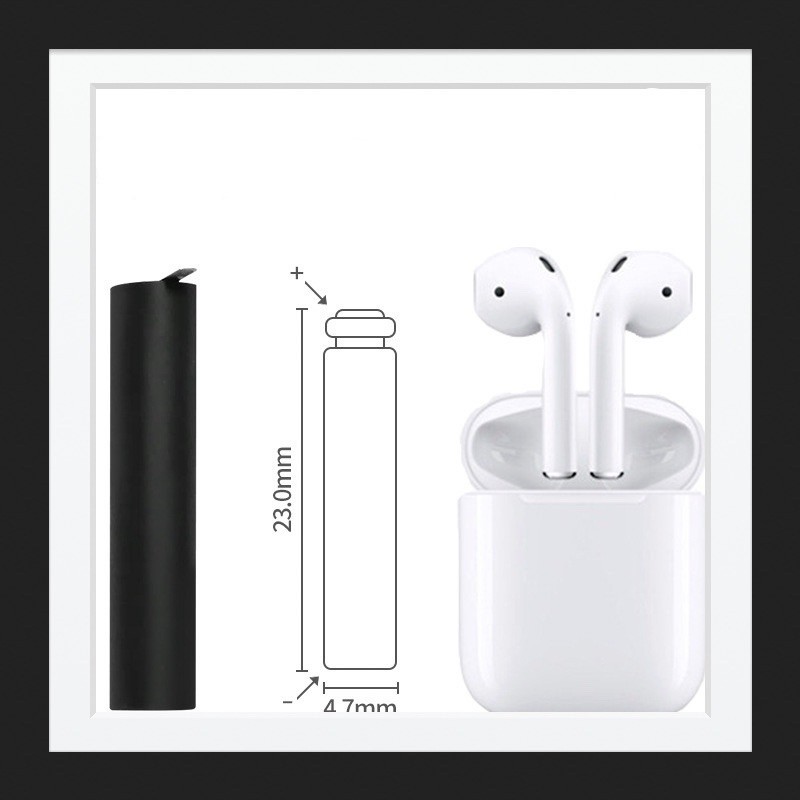 pin trụ thay thế tai nghe airpod 1,2. pin thay cho airpod 1,2 25mah