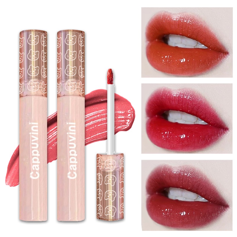 Son Môi Cappuvini Hiệu Ứng Gương Lấp Lánh Làm Sáng Màu Sắc Thời Trang