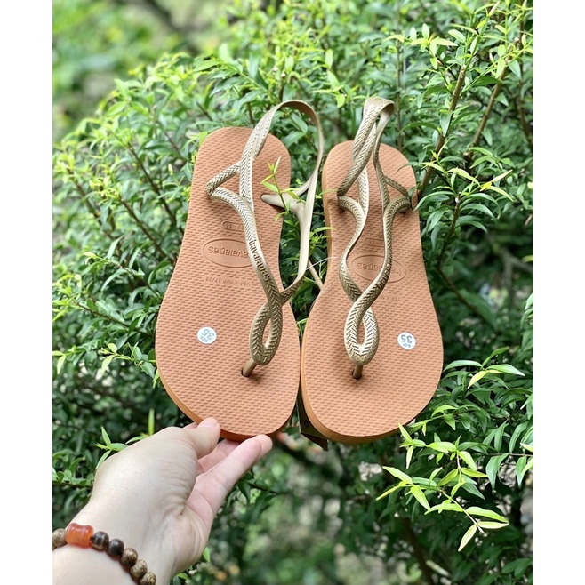 Sandal HAVA màu cam gạch 99k