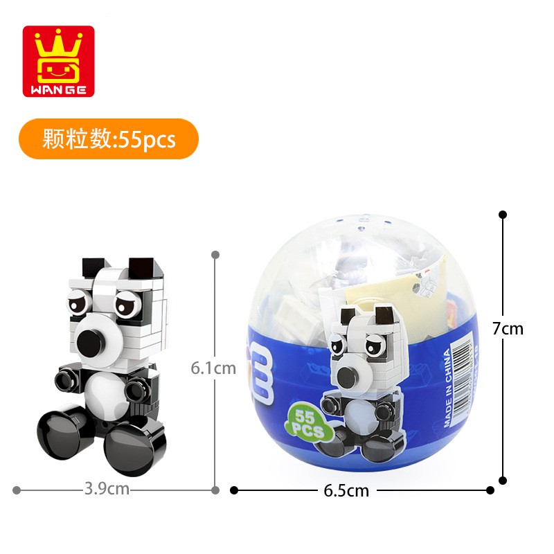 Bộ Lắp Ghép Lego Hình Các Con Vật Cho Bé Wg01