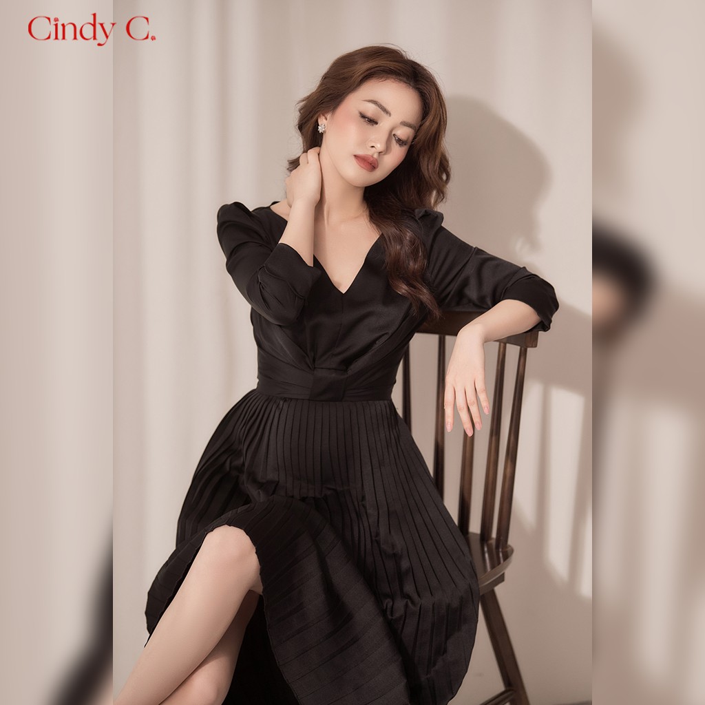 Đầm Tay Lỡ Magaretta Cindy C Chất Liệu Silk 205