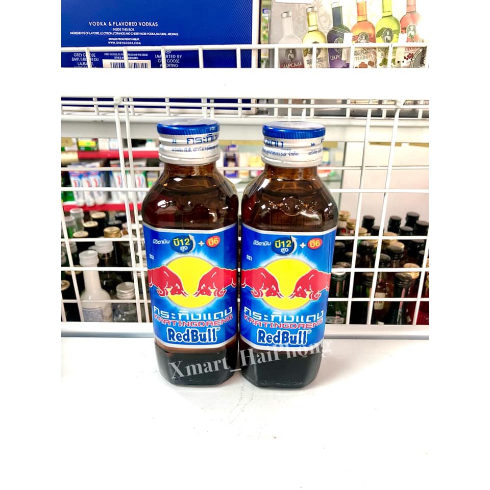 Bò Húc Thái Lan Redbull Chai Thủy Tinh
