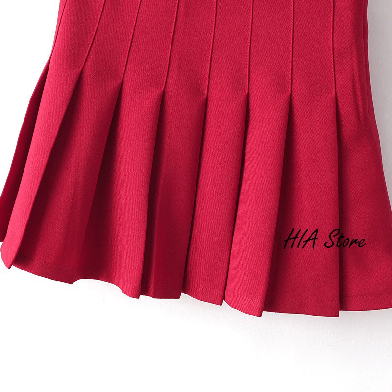 Chân váy TENNIS SKIRT - ĐỎ