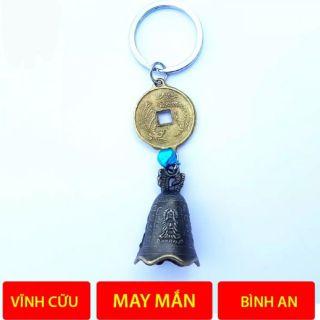 Móc khóa chuông phong thủy