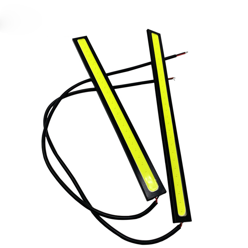 1 Dải Đèn Led Cob 17cm Chống Nước Cho Xe Hơi