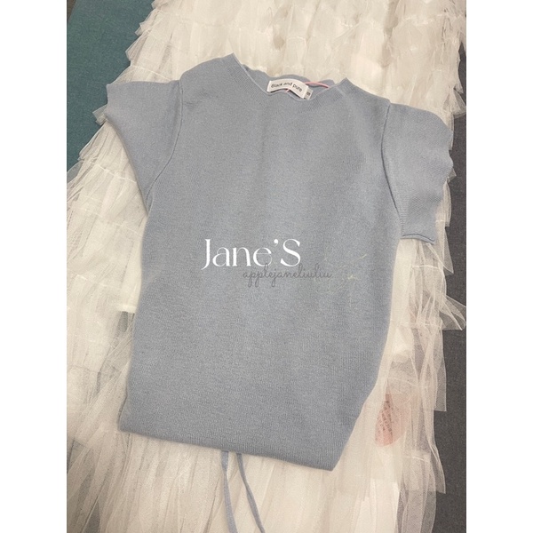 Jane Áo cropotop màu trời - chân váy tầng trắng Cinderella ẢNH THẬT CUỐI