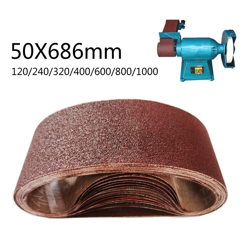 Set 7 Đai Chà Nhám 50x686mm Chất Lượng Cao