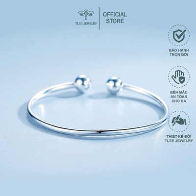 Lắc tay bạc TLEE cứng càng cua xinh xắn TLEE JEWELRY LT0357