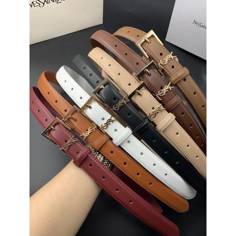 Hàng Có Sẵn! Thắt Lưng Da Bò Chất Lượng Cao Thời Trang Cho Nam Nữ