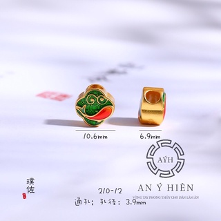 Charm Chốt cá chép xanh #C178 ( An Ý Hiên)