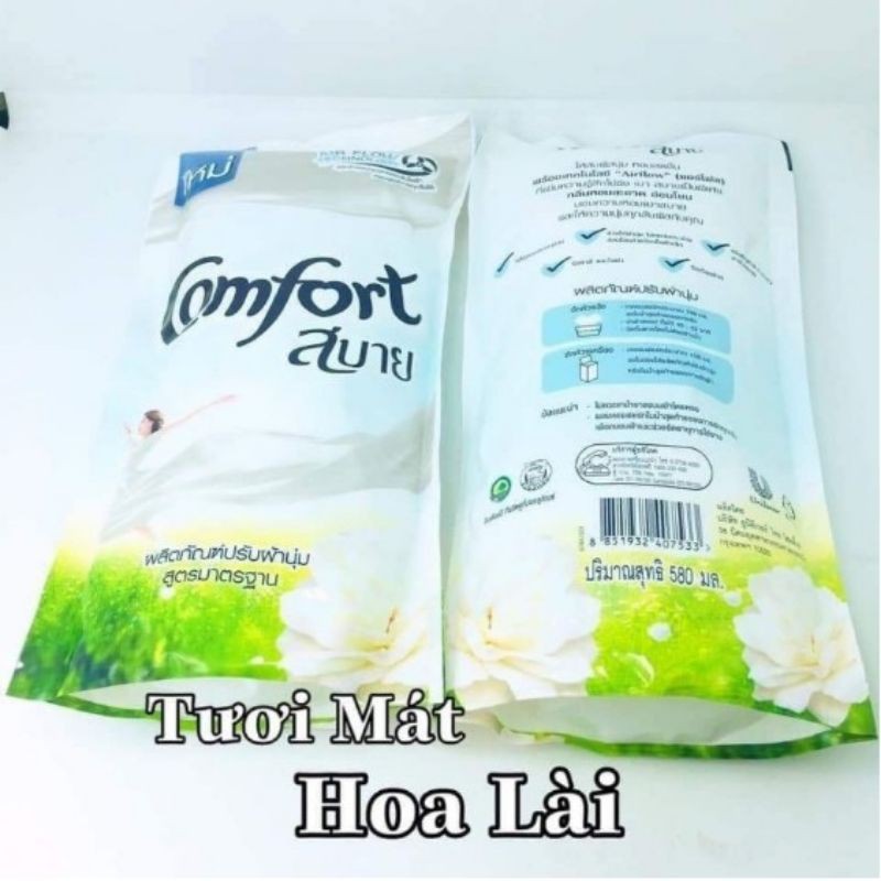 Nước xả vải Comfort Thái túi 580ml