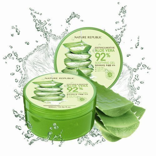 Gel Lô Hội Nature Republic dưỡng da, cấp ẩm, an toàn cho làn da nhạy cảm nhất - Chính hãng - Hàn Quốc