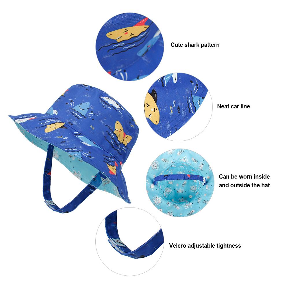 LAYOR1 Mũ Rộng Vành UPF 50 + Mũ Bucket Cho Bé