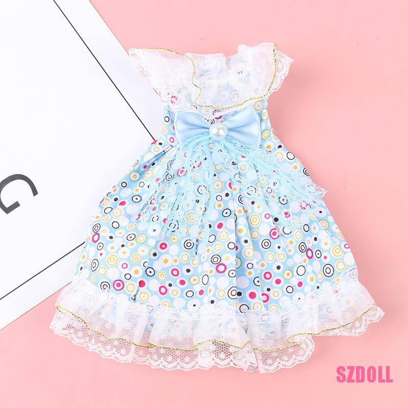 Đầm Búp Bê 6 Điểm Thời Trang Xuân Hè BJD 30cm Ts1Szdoll