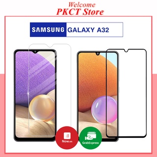 [Loại Xịn] Kính Cường Lực Samsung A32 4G 5G 6G (2020) Full Màn Trong Suốt Cảm Ứng Siêu Nhạy Tặng kèm bộ khăn lau