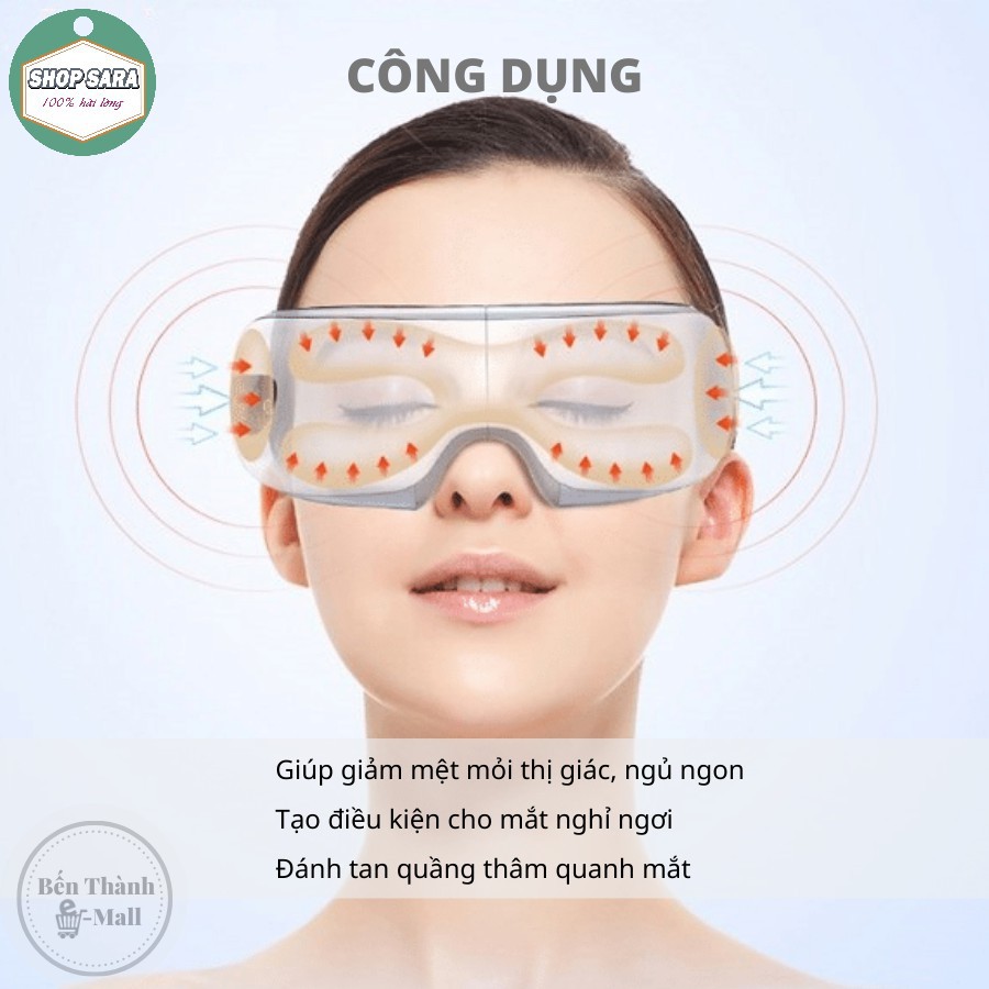 MÁY MASSAGE MẮT SMART EYE S1 Làm Giảm Mỏi Mắt Và Căng Thẳng