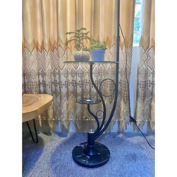 Đèn sàn MONSKY SUCHA trang trí phòng khách Vintage - kèm bóng LED chống lóa