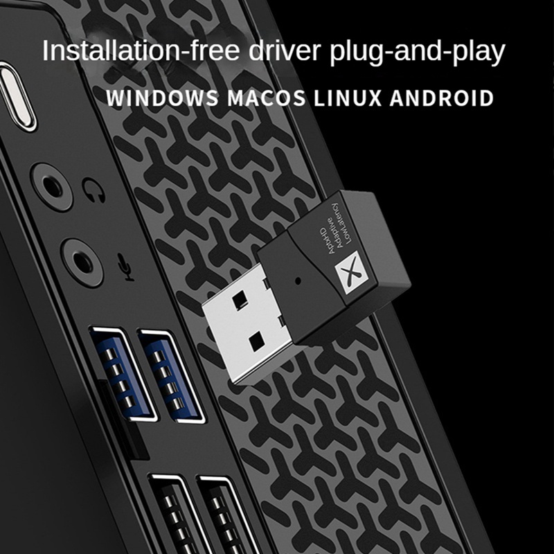 Usb Bluetooth 5.2 24Bit AptX-Adaptive / LL / HD 40Ms Chất Lượng Cao