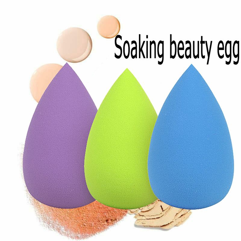 Mút xốp trang điểm ướt mềm mại hình giọt nước/quả bầu