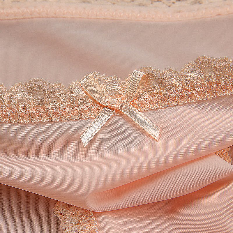 Quần Lót Nữ Viền Ren - Quần Lót Ren 2 Dây Quyết Rũ, Ôm Trọn Vòng 2 AMYBRA L829