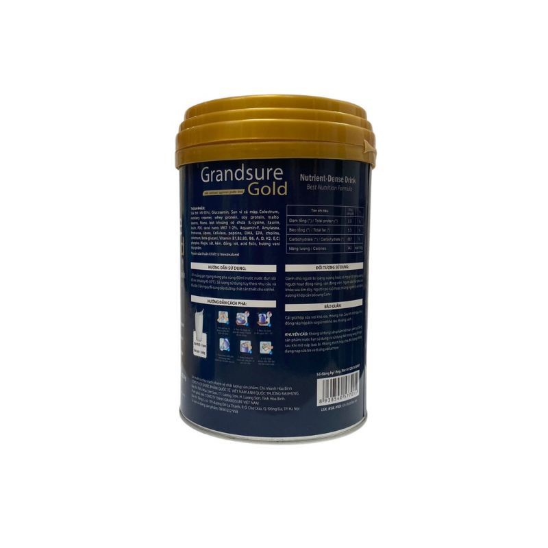 Sữa Grandsure gold sữa non xương khớp