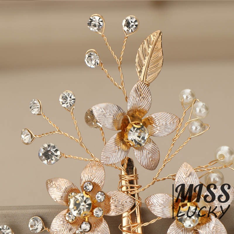 Trâm cài tóc thời trang thanh tú cho cô dâu