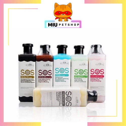 Sữa tắm SOS dành cho chó mèo - 530ml sữa tắm nhiều loại đa dạng công dụng cho chó mèo.