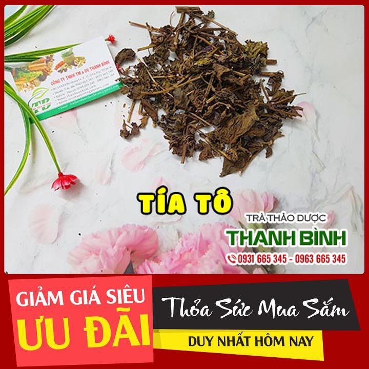 Tía Tô 100g - Được Sấy Khô Hoàn Toàn Tự Nhiên