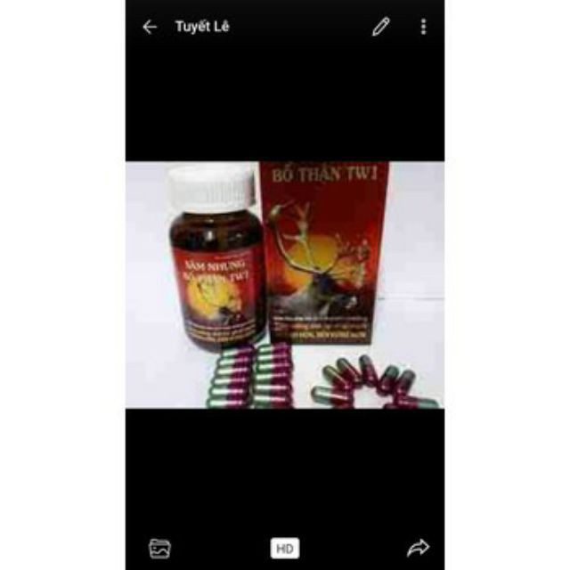 SÂM NHUNG BỔ THẬN TW1 HỘP 1 LỌ 30VIÊN BỔ SUNG VITAMINTỐT CHO CƠ THỂ | Thế Giới Skin Care