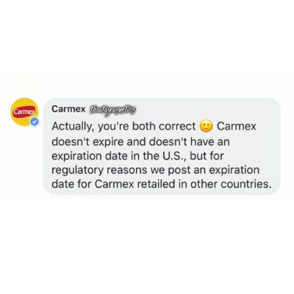 Son dưỡng môi Carmex của Mỹ