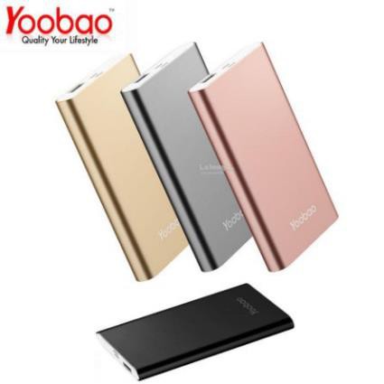 Sạc dự phòng Yoobao 10000mAh PL10 - 2 cổng vào (Lightning và Micro USB)