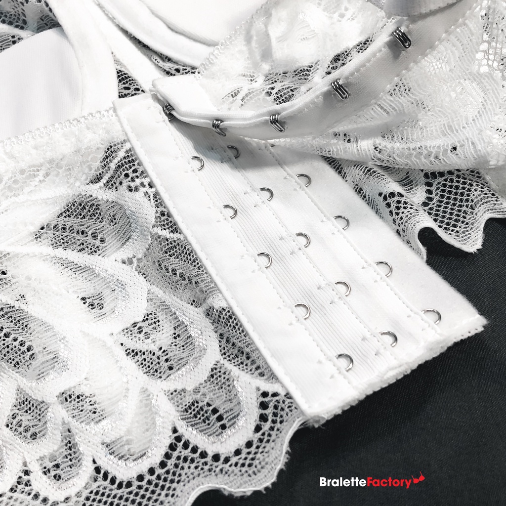 [Tặng mã 30k] Áo lót ren croptop trắng, áo ngực croptop, áo lót đẹp mặc đi chơi, có gọng, mút lót [mẫu N31] | BigBuy360 - bigbuy360.vn