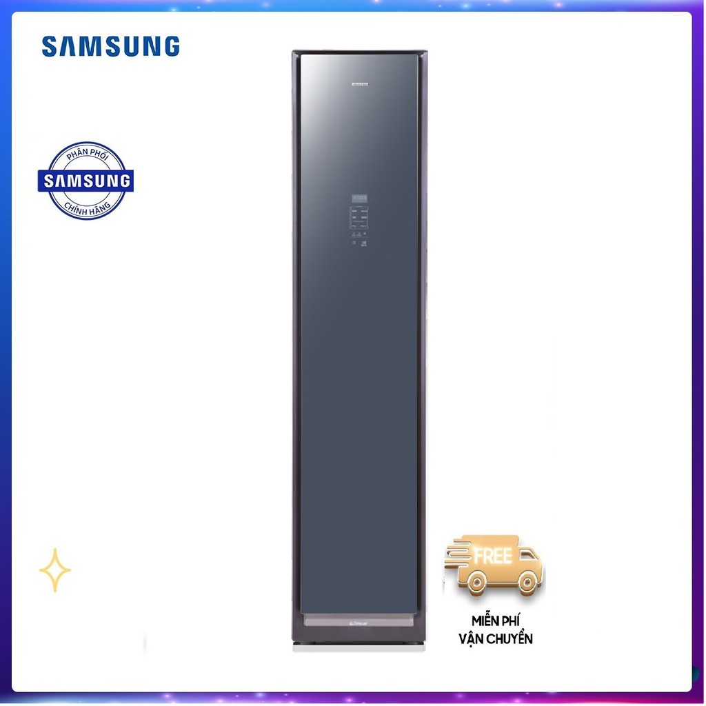 Tủ chăm sóc áo quần thông minh Samsung DF60R8600CG/SV Mới 2020,Có sấy Công nghệ JetSteam