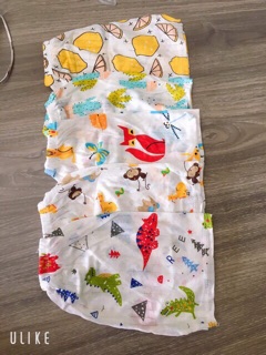 Quần đùi cotton giấy cho bé