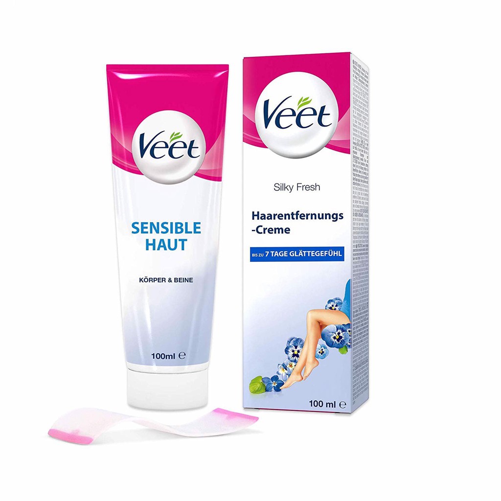 01 Kem Tẩy Lông Veet Silky Fresh Pháp 100ml