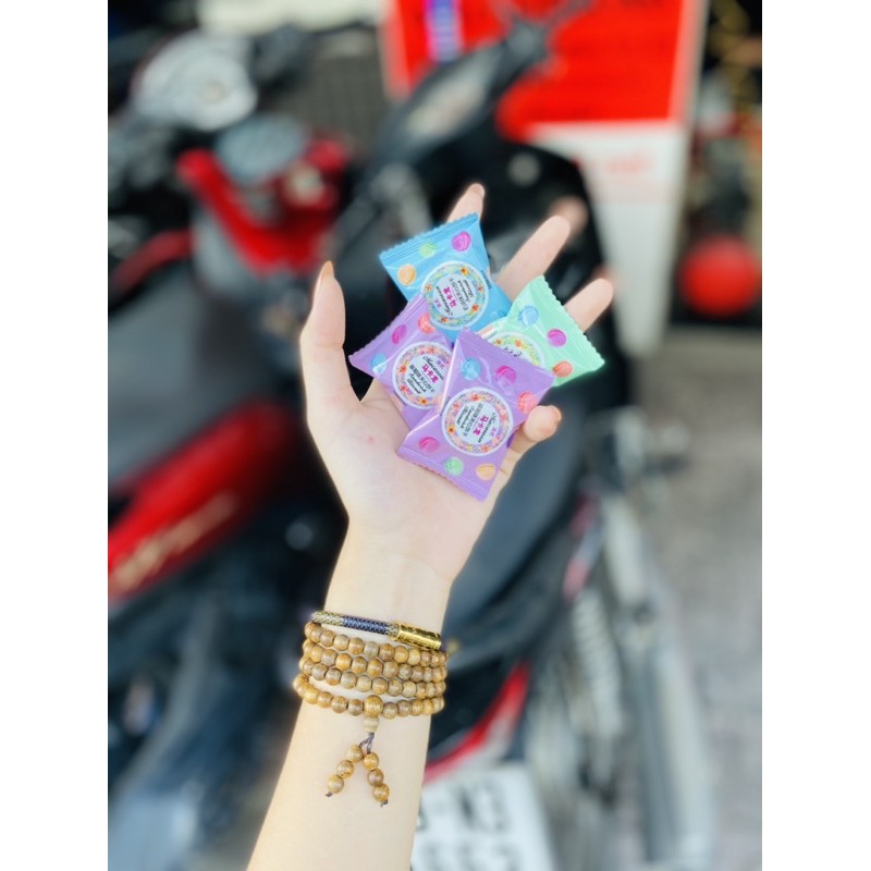 1 Cái Bánh MACARONG MINI Sắc Màu -Nhân Kem - Siêu Đáng Yêu [ Giá Ăn Thử ] | BigBuy360 - bigbuy360.vn